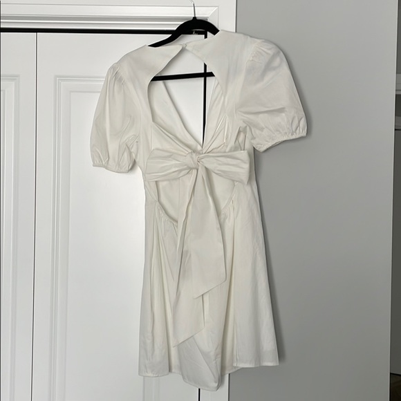 Forever 21 White Cap Sleeve Dress - Picture 3 of 5